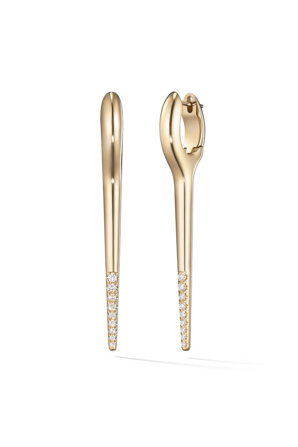 HSULHENU スレーヌ H. Stern - Noble Gold Diamond Zephyr Earrings | Mitchell Stores
