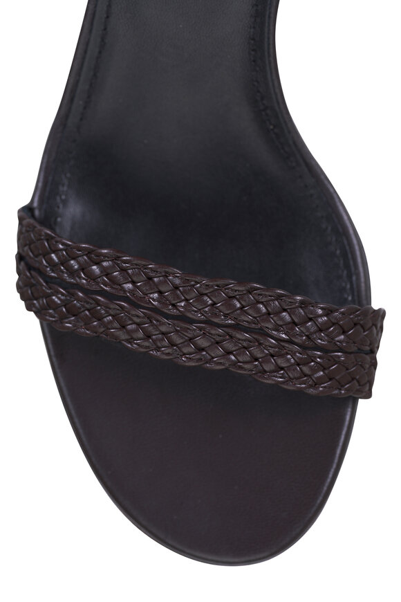 AGL Gioia Caffe Ankle Strap Leather Sandal, 55mm - view 6