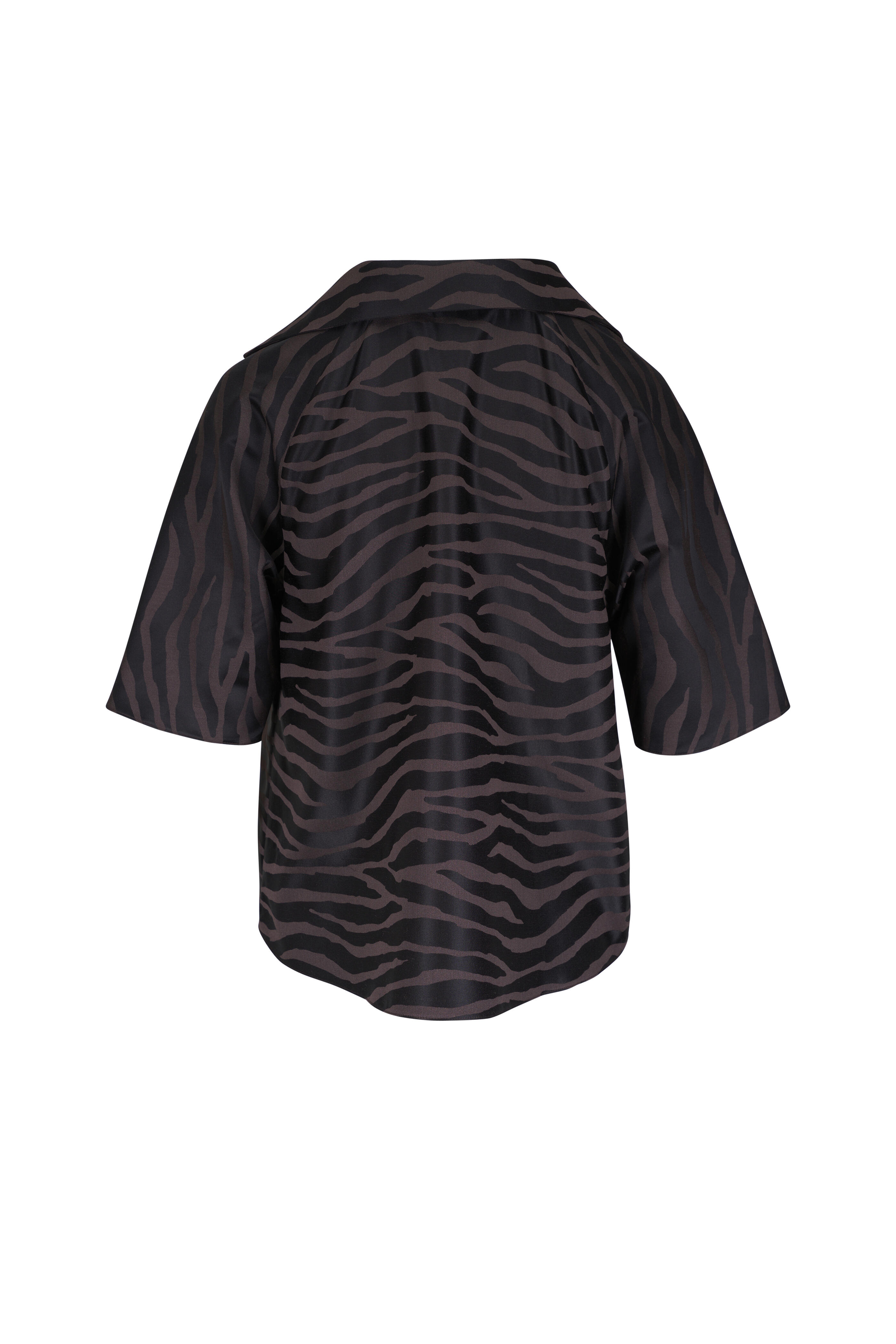 Peter Cohen - Trudy Brown Carlo Ponti Jacquard Blouse