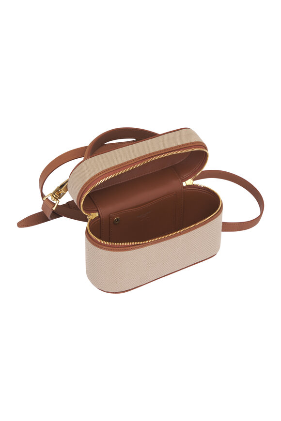 Saint Laurent Vanity Desert Dusk & Brick Top Handle Bag - view 6