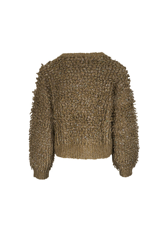 Odeeh Lichen Slub Tweed Cardigan - view 3