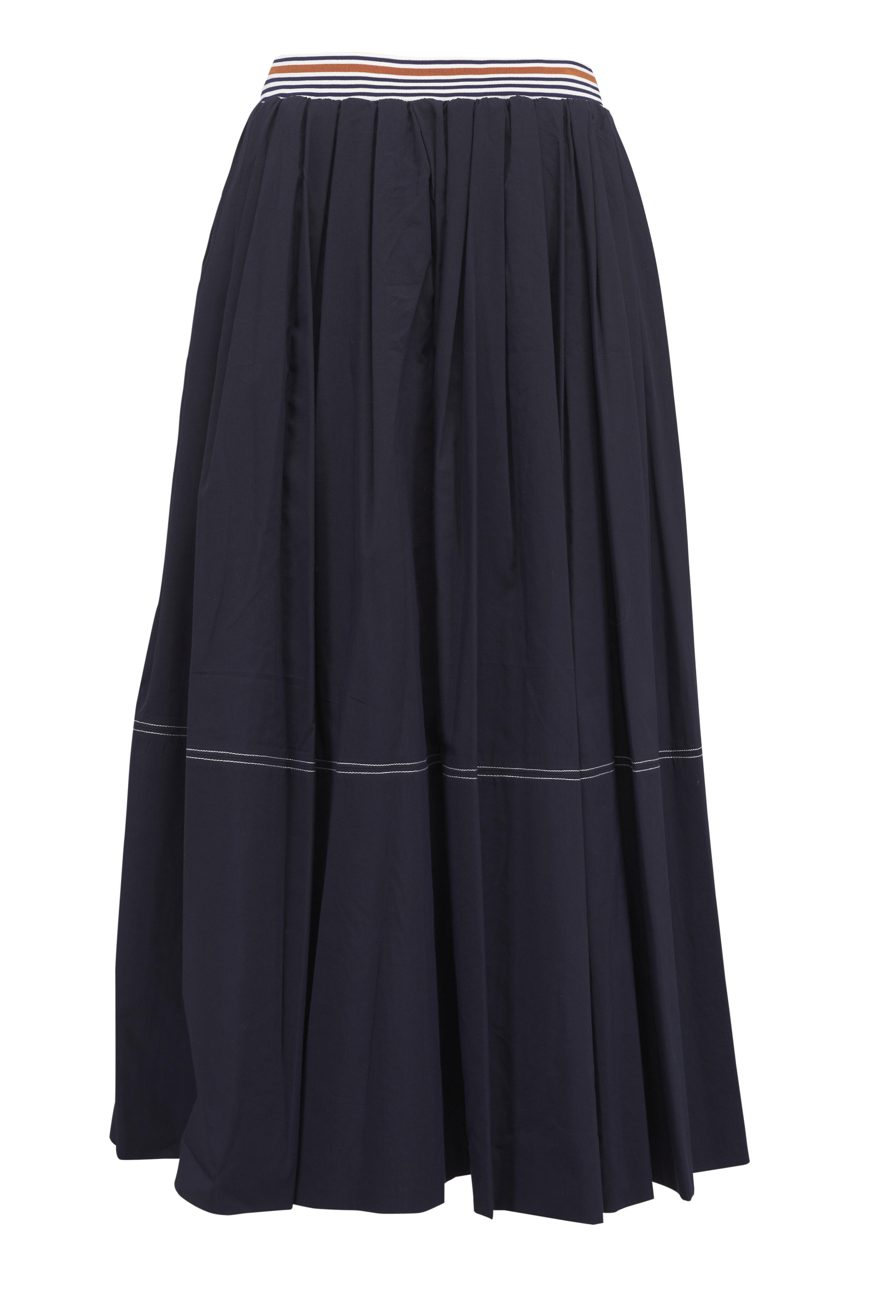 Veronica Beard - Evelina Navy Skirt | Mitchell Stores Veronica Beard - Evelina Navy Skirt | Mitchell Stores