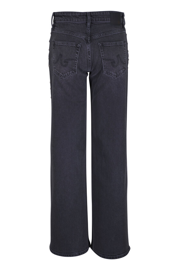 AG Adria Studded Low Rise Wide Leg Jean - view 3