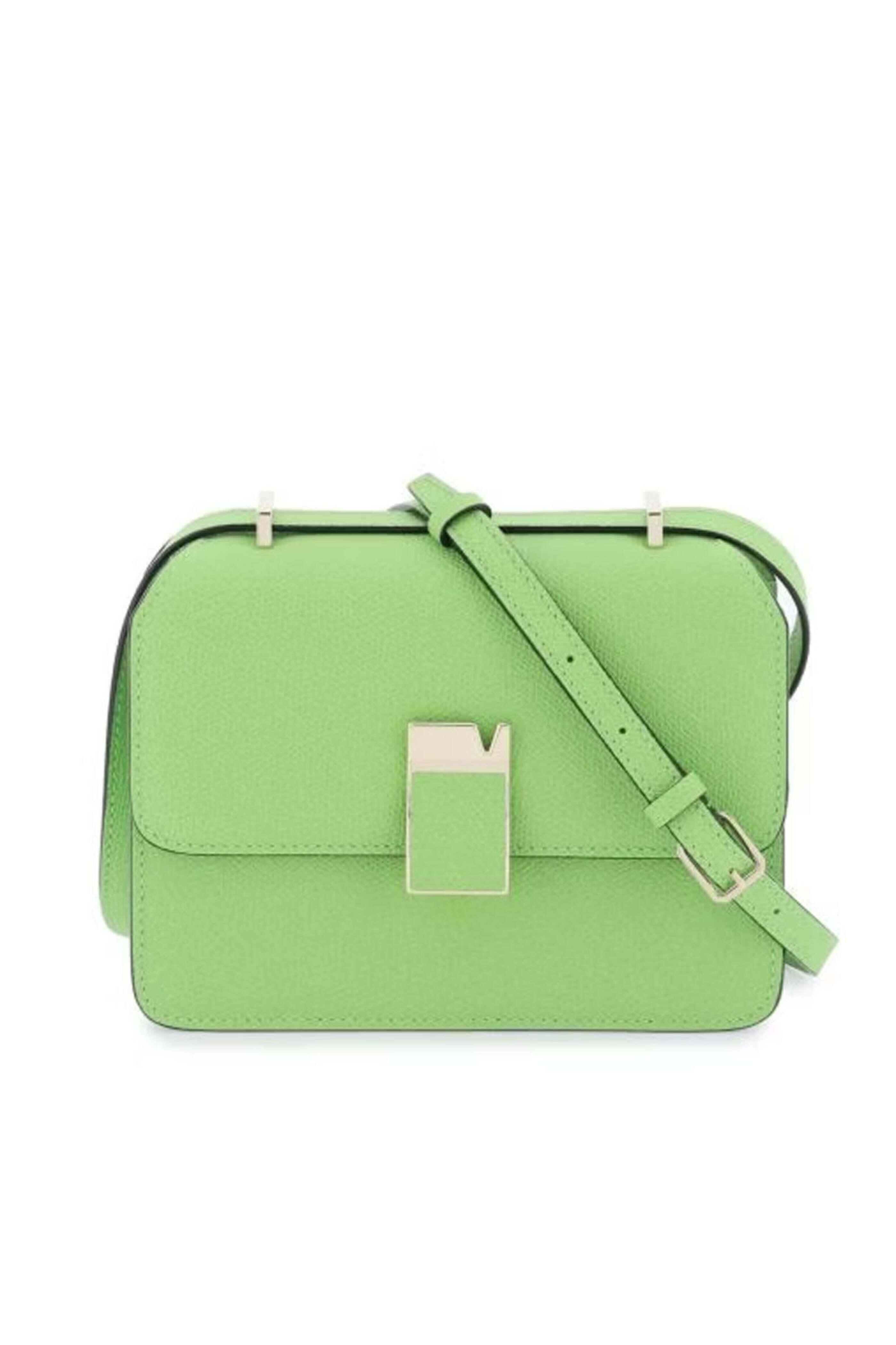 Valextra - Nolo Crossbody Mini Bag in Mela Green