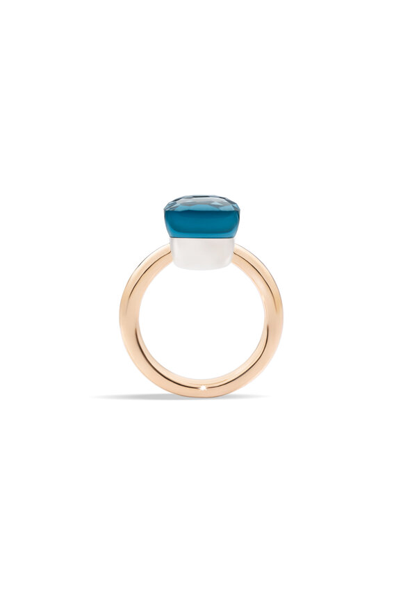 Pomellato - Nudo Classic London Blue Topaz Ring