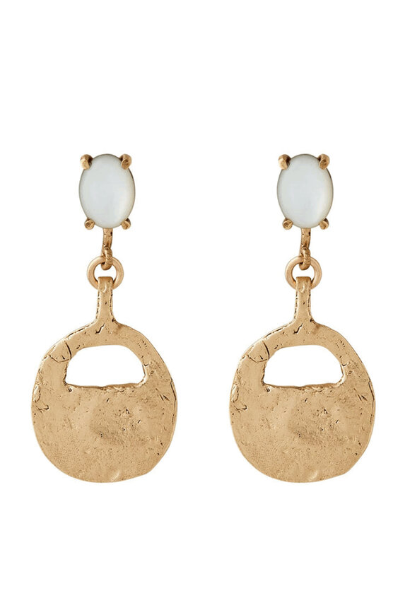 Brunello Cucinelli - Brown Beaded Fringe Monili Drop Earrings