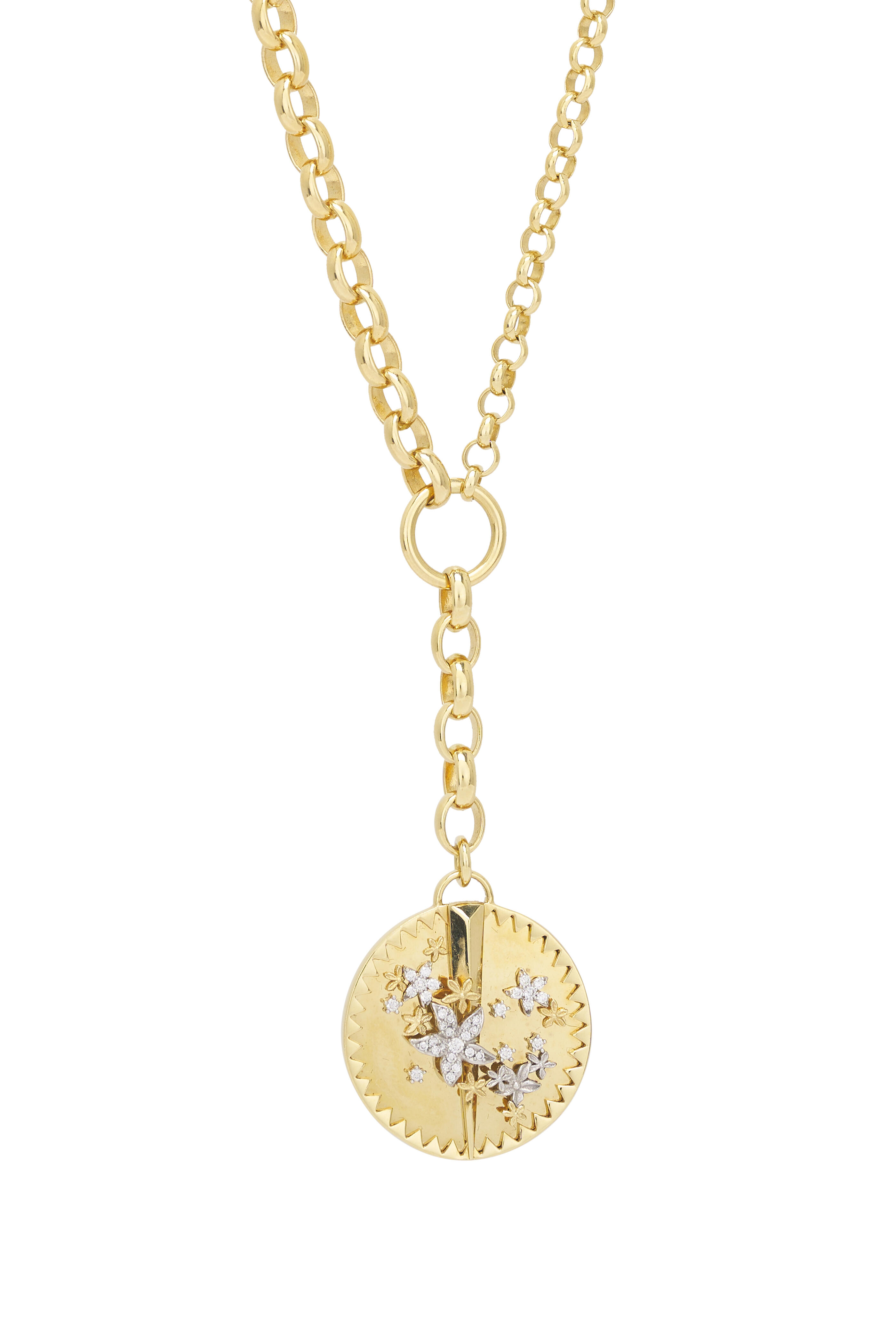 Foundrae - Heavy Mixed Belcher Extension Chain Necklace