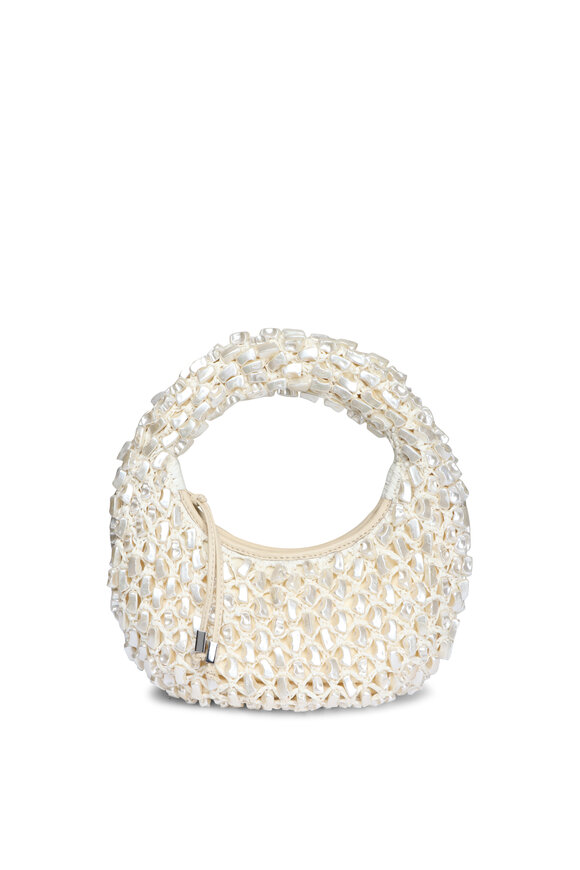 Staud Cream Reef Top Handle Bag