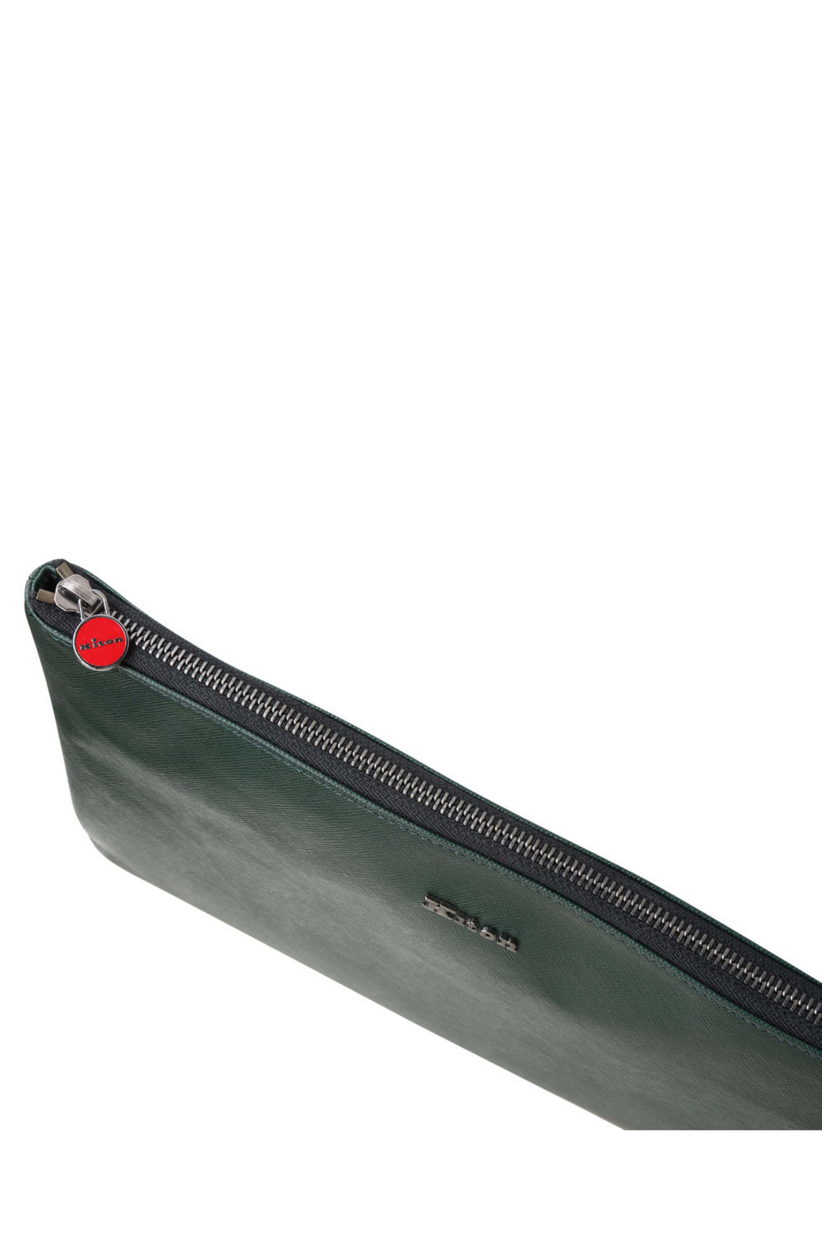Kiton - Forest Saffiano Leather Accessories Case
