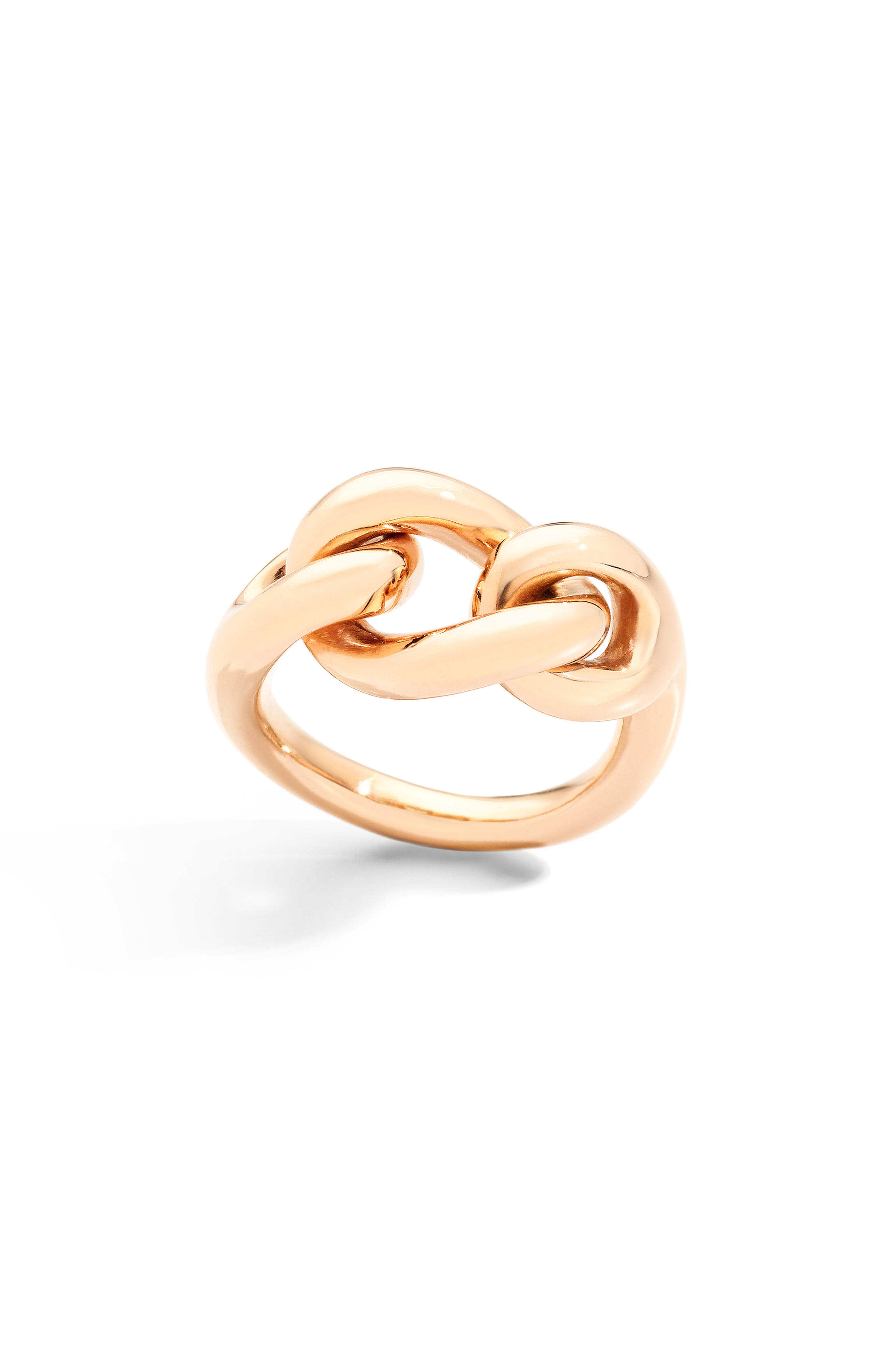 Pomellato - Catene Rose Gold Voluptuous Link Ring