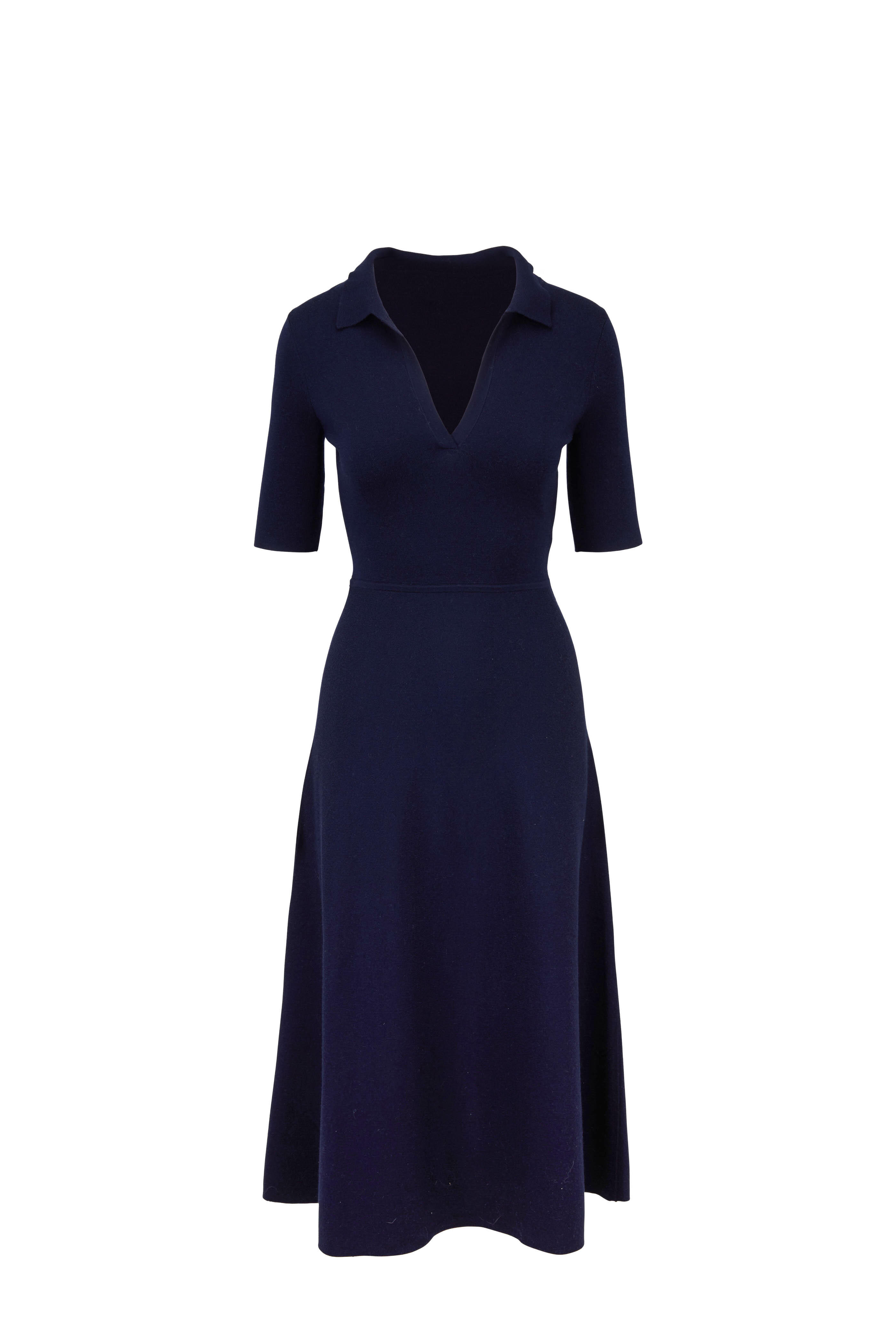 GABRIELA HEARST ボトルネックニット ネイビー S カシミヤ アルフィー セーター（チャコールマルチ カシミア） – Gabriela