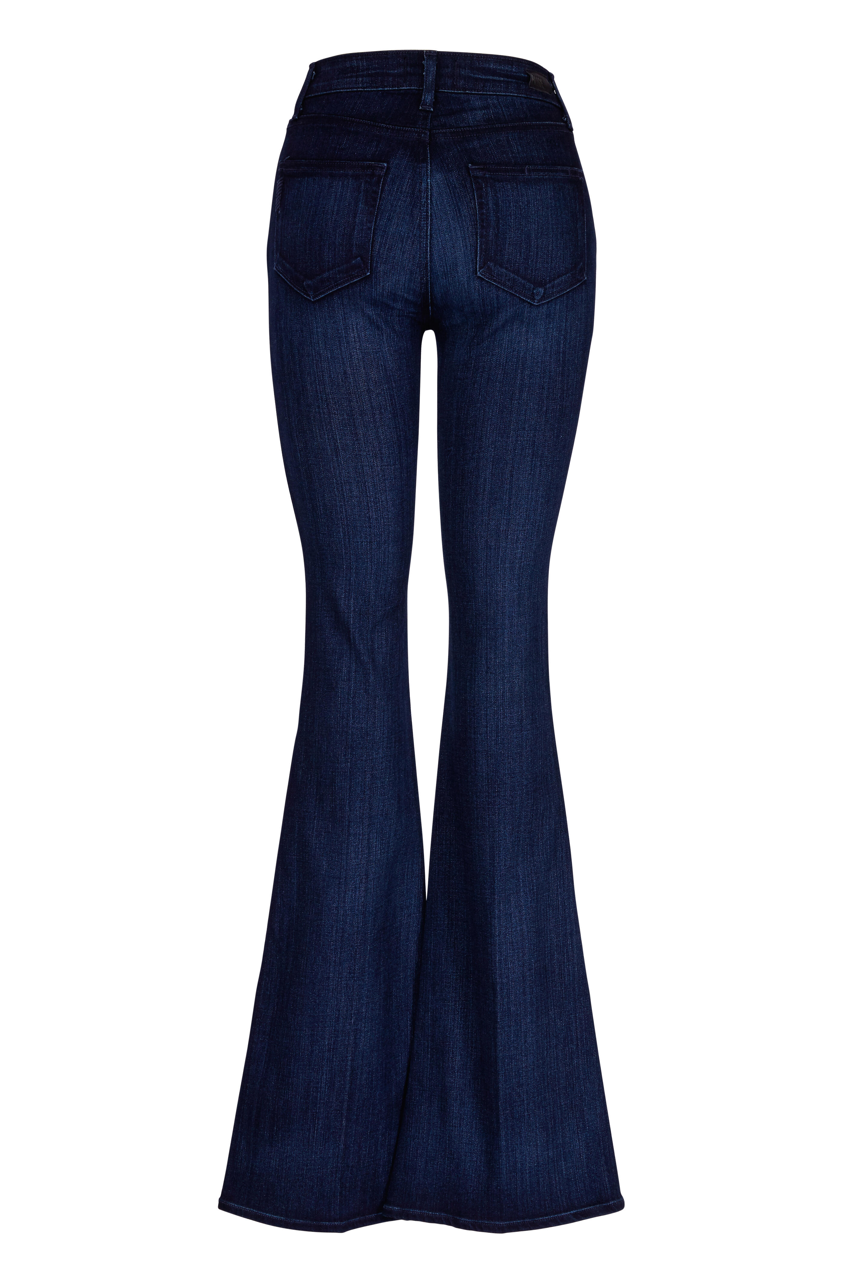 Paige - Renata Zip Flare High Rise Jean