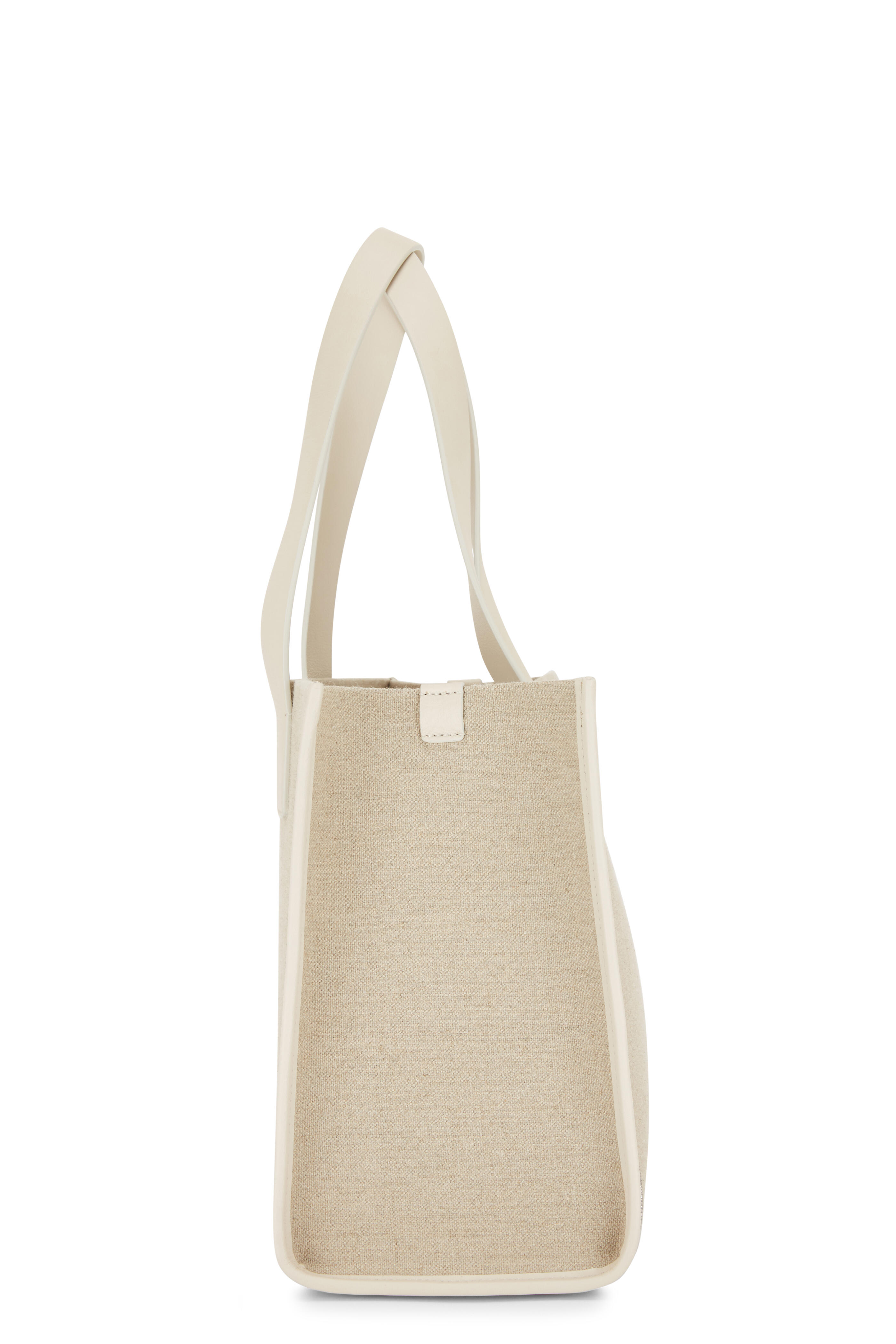Brunello Cucinelli - Corda Natural Linen & Leather Tote Bag