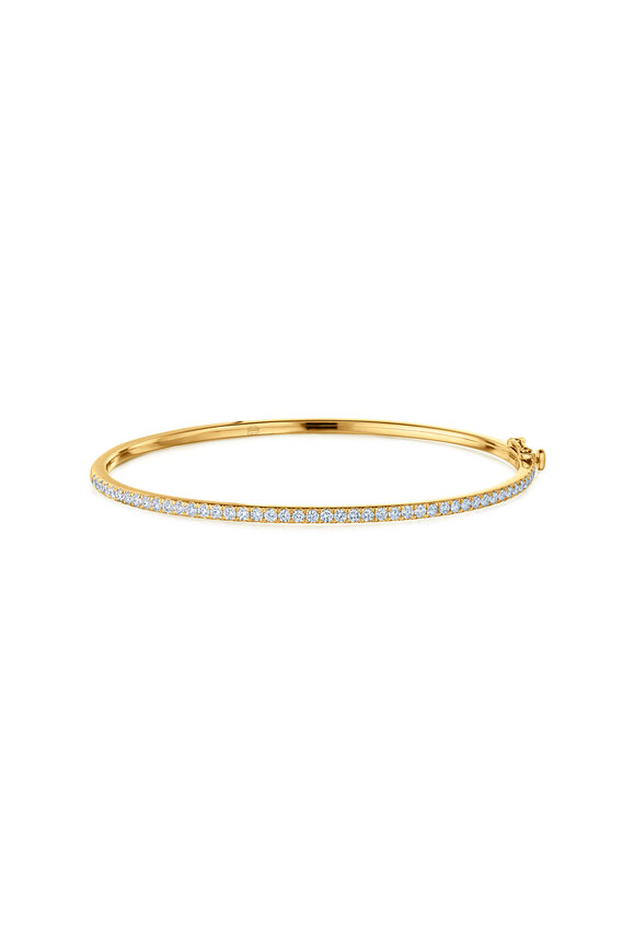 Kwiat Diamond Slim Stack Bangle