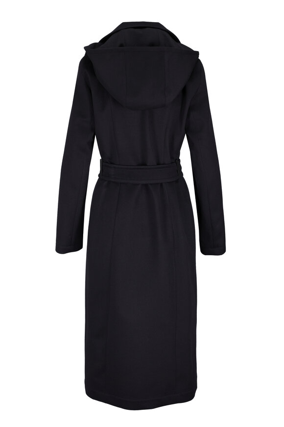 Akris Black Cashmere Coat - view 2