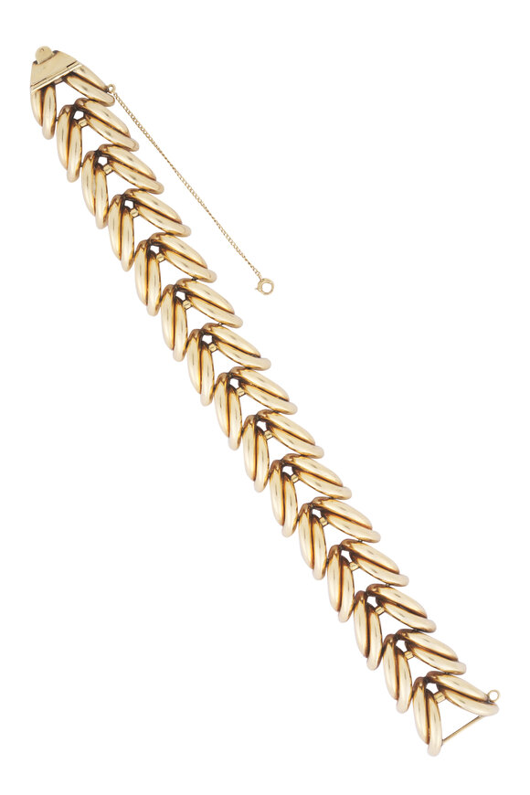 Courtney Davis Yellow Gold Illusion Bracelet - view 1