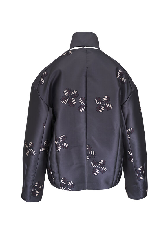 Odeeh Fancy Fans Shadow Collarless Jacket - view 3