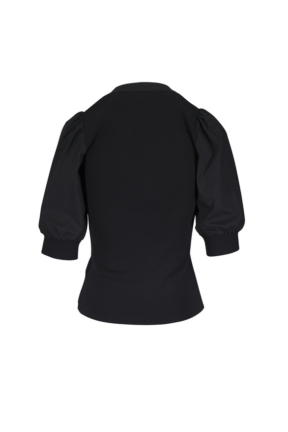 Veronica Beard Coralee Black Top - view 2