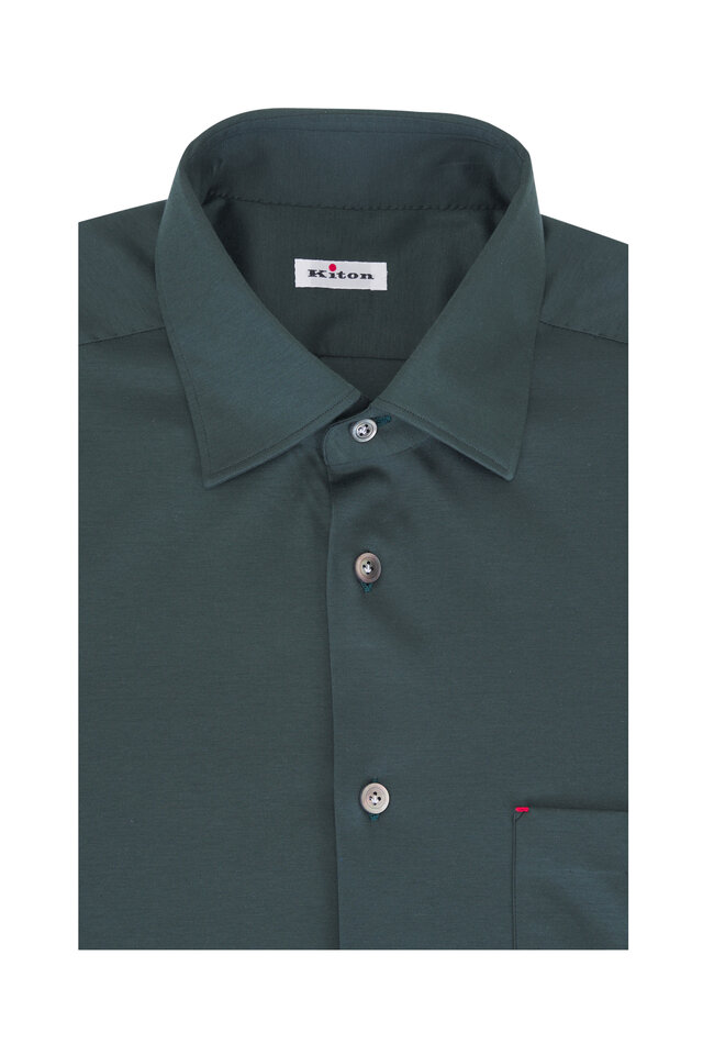 【送料&関税込】Kiton Green Mid-zip Polo Shirt 送料&関税込】Kiton Green Mid-zip Polo Shirt Kiton Iconic