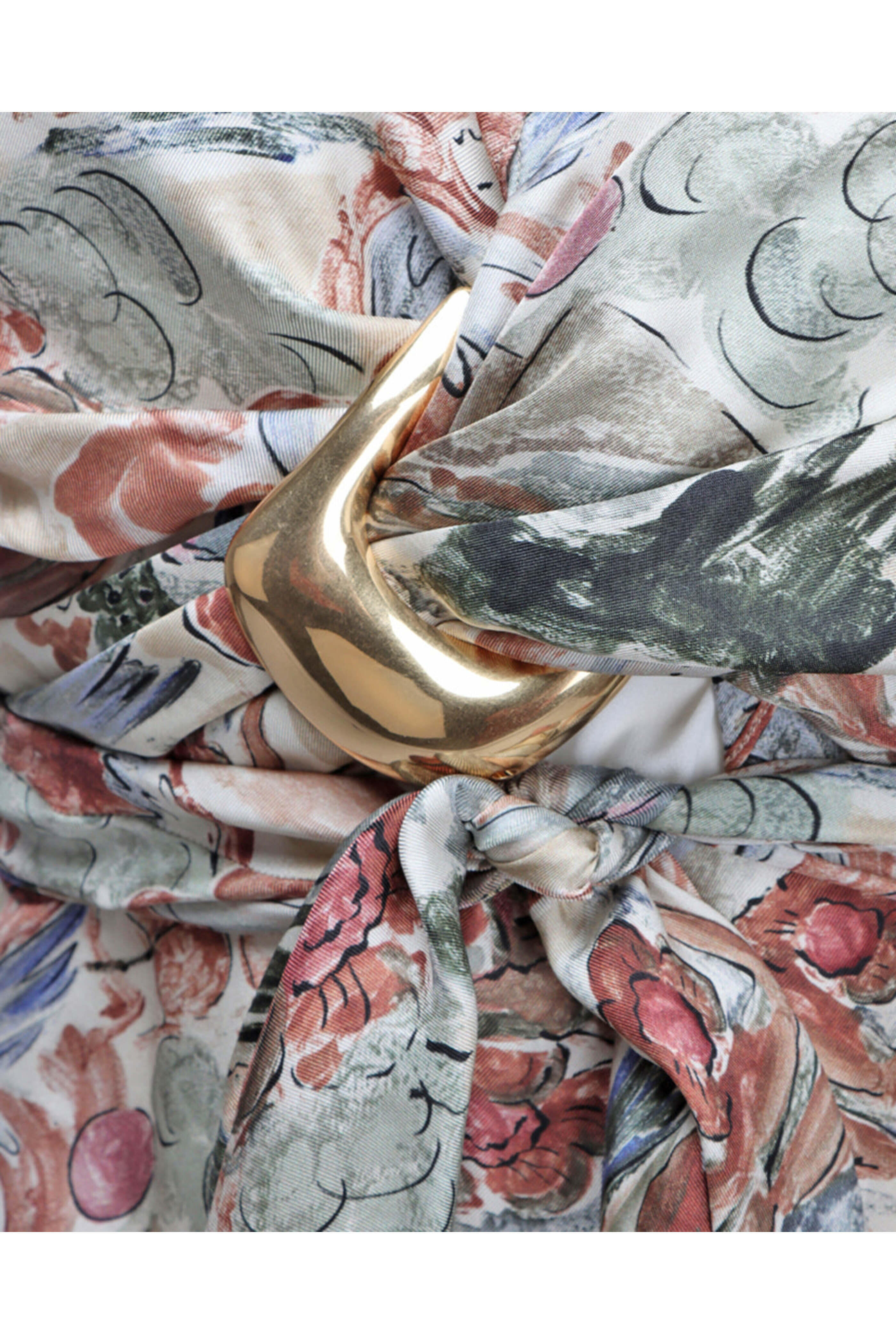 Altuzarra - Fawn Mythical Print Honey Midi Dress