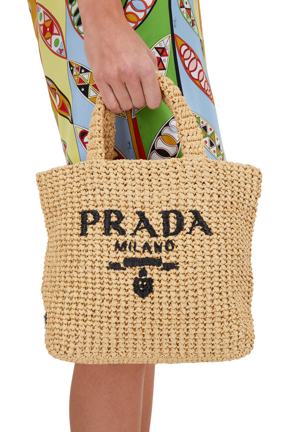 Prada - Sand Lux Saffiano Leather Medium Tote