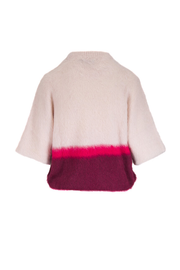 Antonelli Saranda Multicolor Brushed Alpaca Blouse - view 3