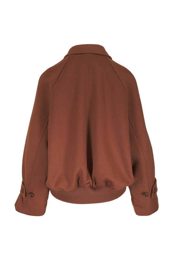 Akris Kallisto Double-Faced Cashmere Bomber Jacket - view 4