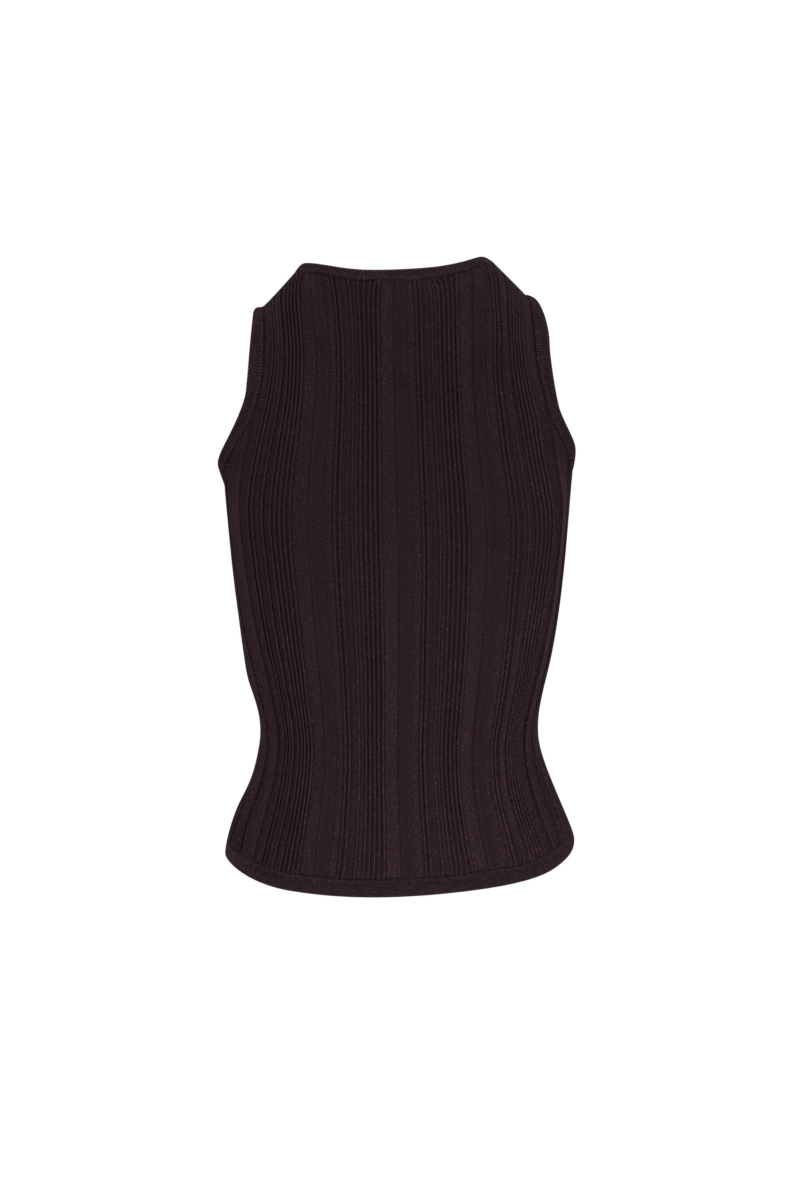 Zimmermann - Lucky Chocolate Metallic Racer Tank