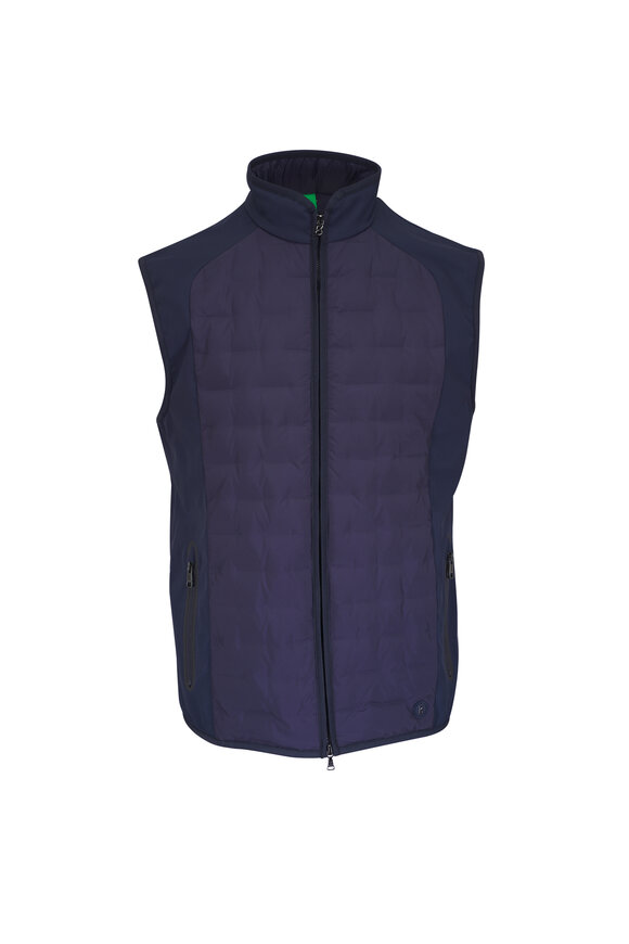 Bogner Dane Navy Blue Hybrid Vest