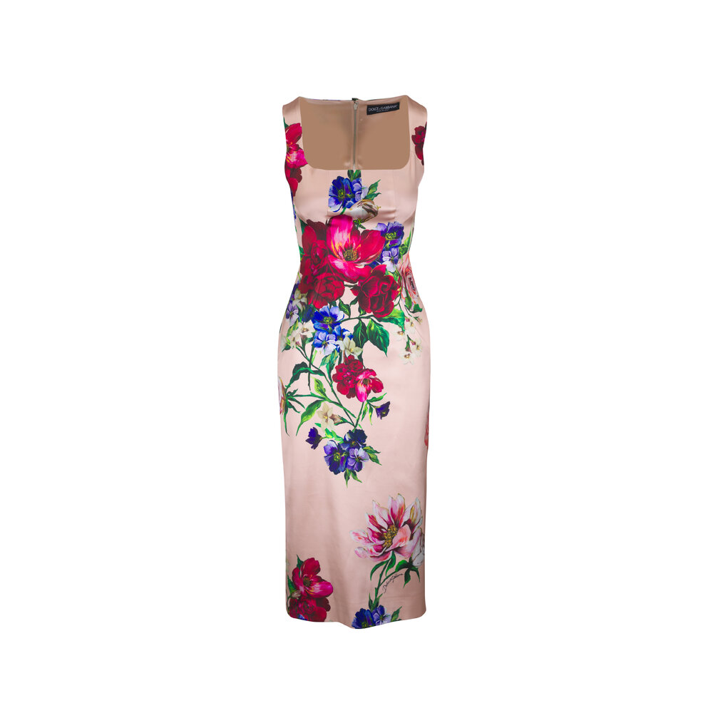 DOLCE&GABBANA リリーコレクション きらきら光る百合の花シルク