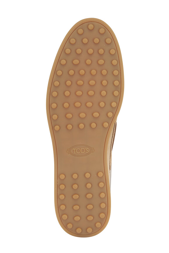 Tod's Barca Biscotti Suede Dress Shoe - view 5