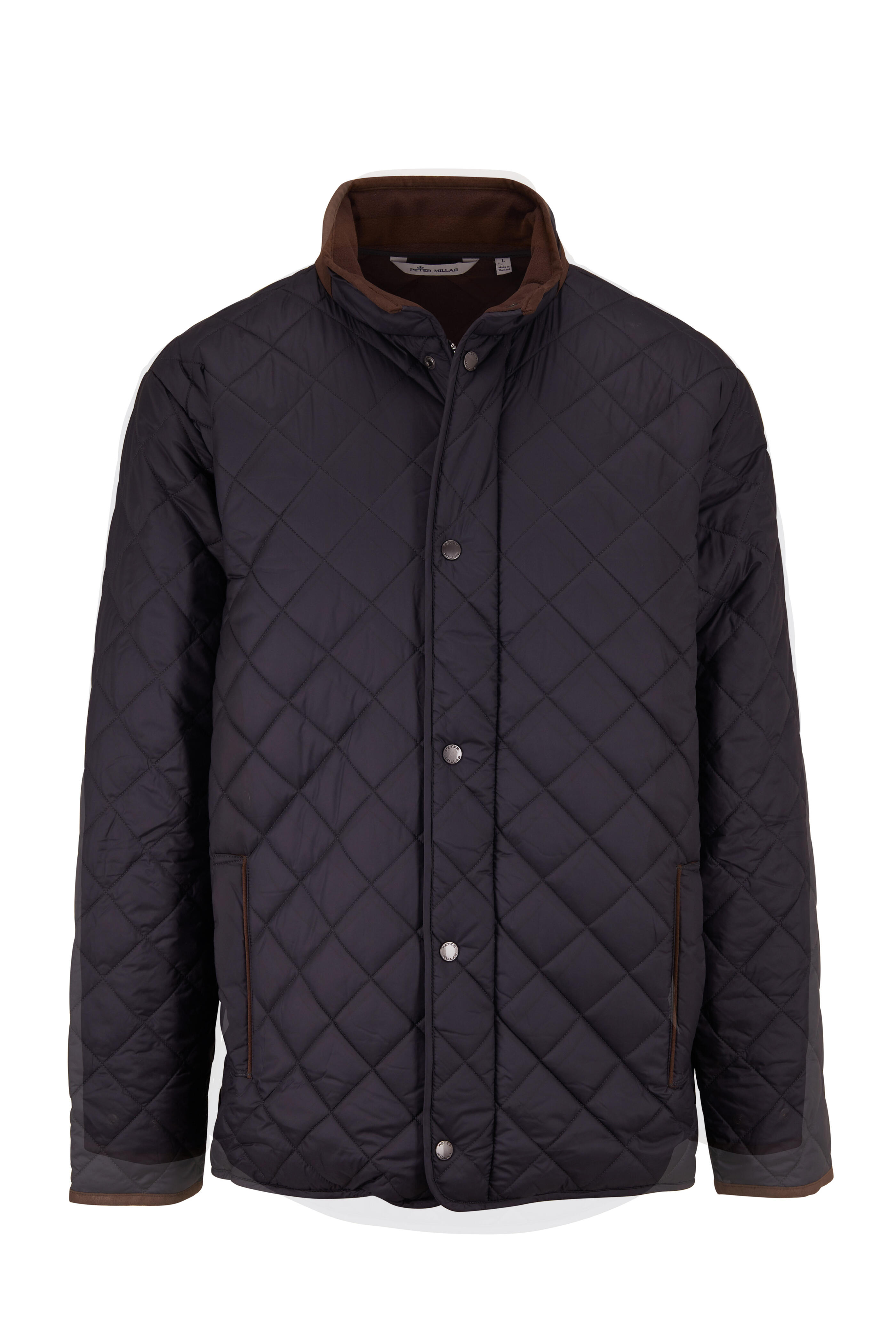 Peter Millar - Suffolk Black Quilted Coat