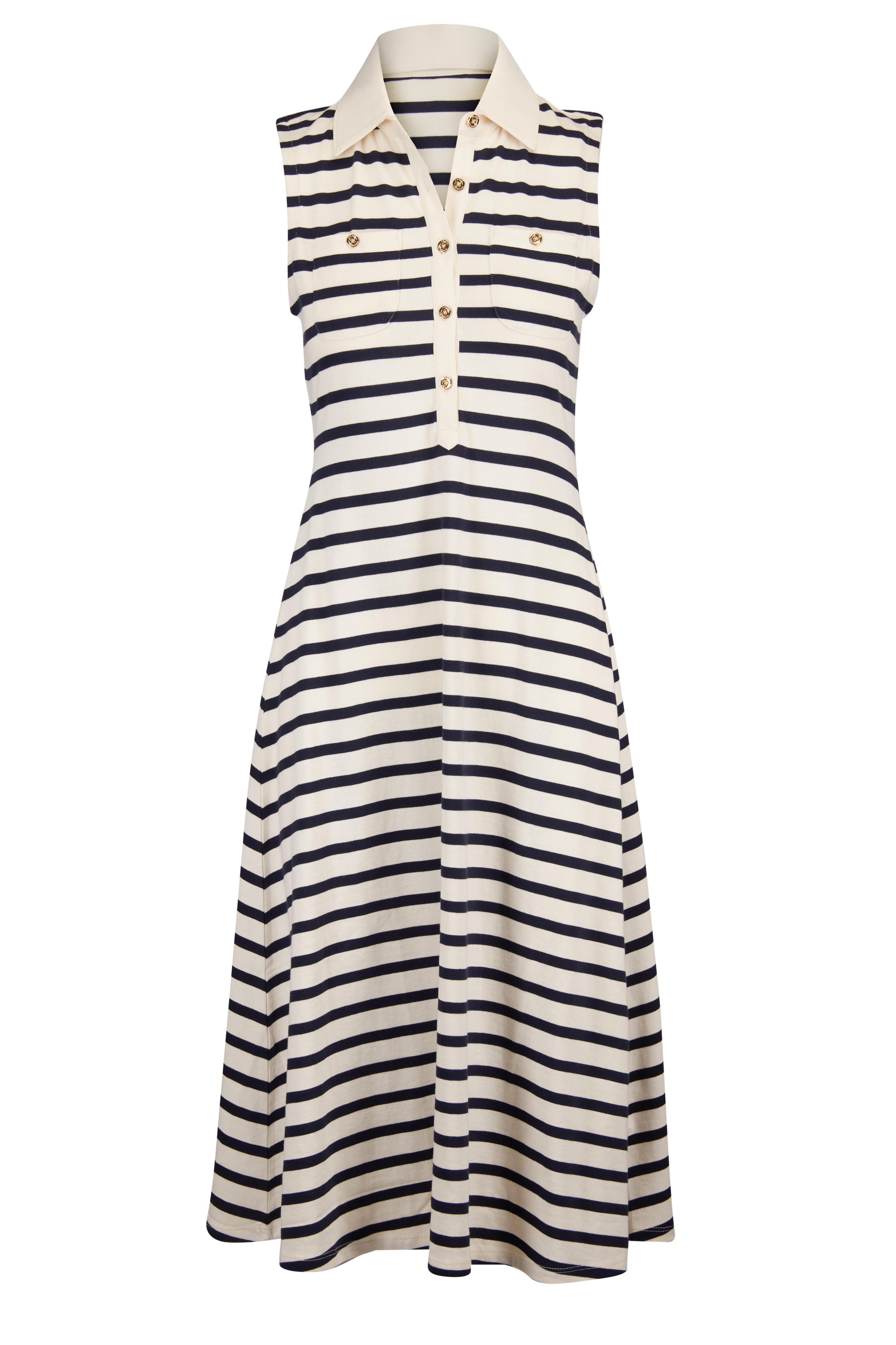Frame - The Cream Sea Breeze Midi Dress - view 1