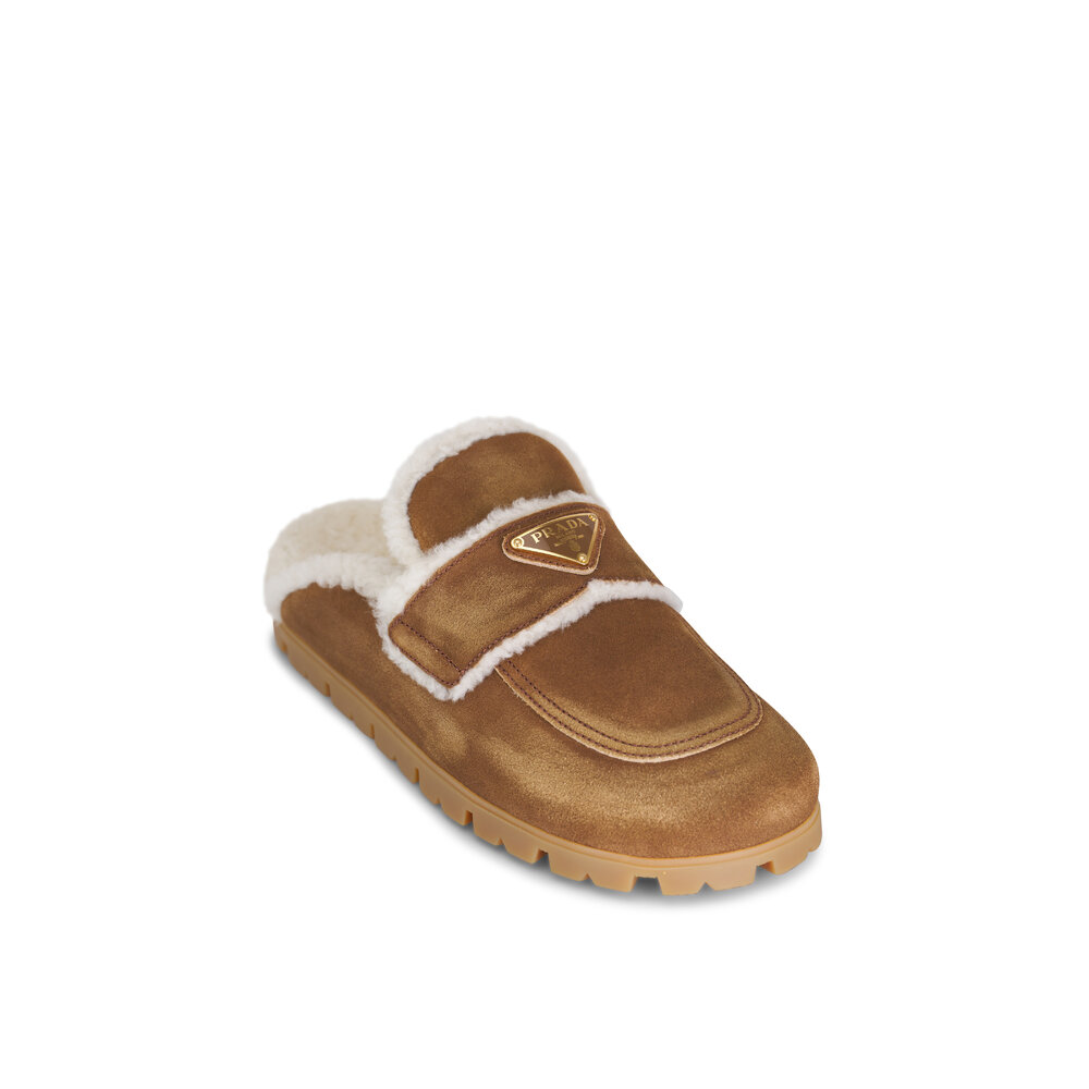 Prada - Cinnamon Cannella Fussbett Mule | Mitchell Stores