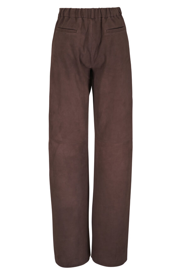 Antonelli Perlage Brown Suede Pant - view 6
