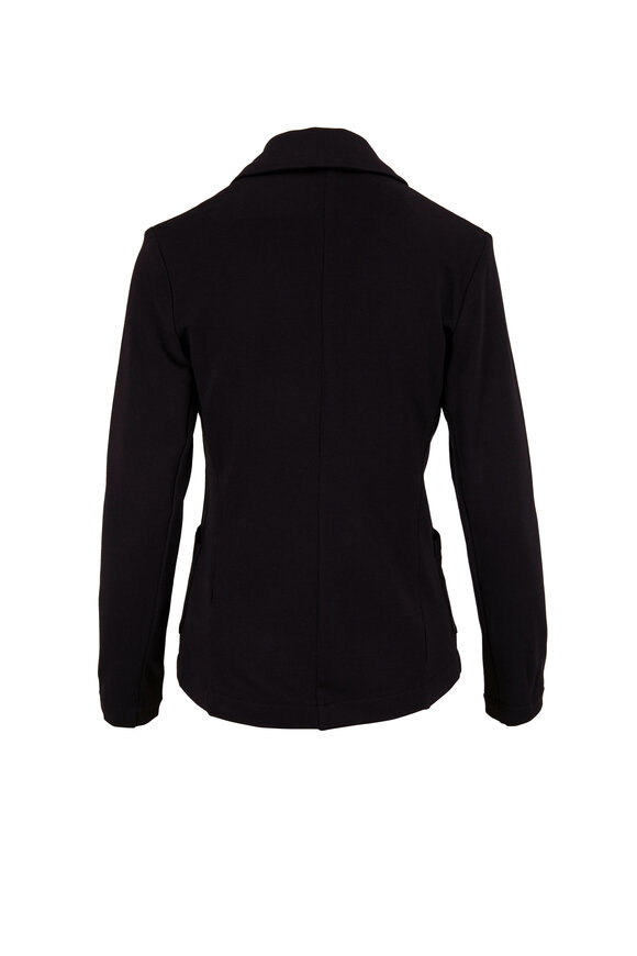 Majestic Black French Touch One Button Blazer - view 2