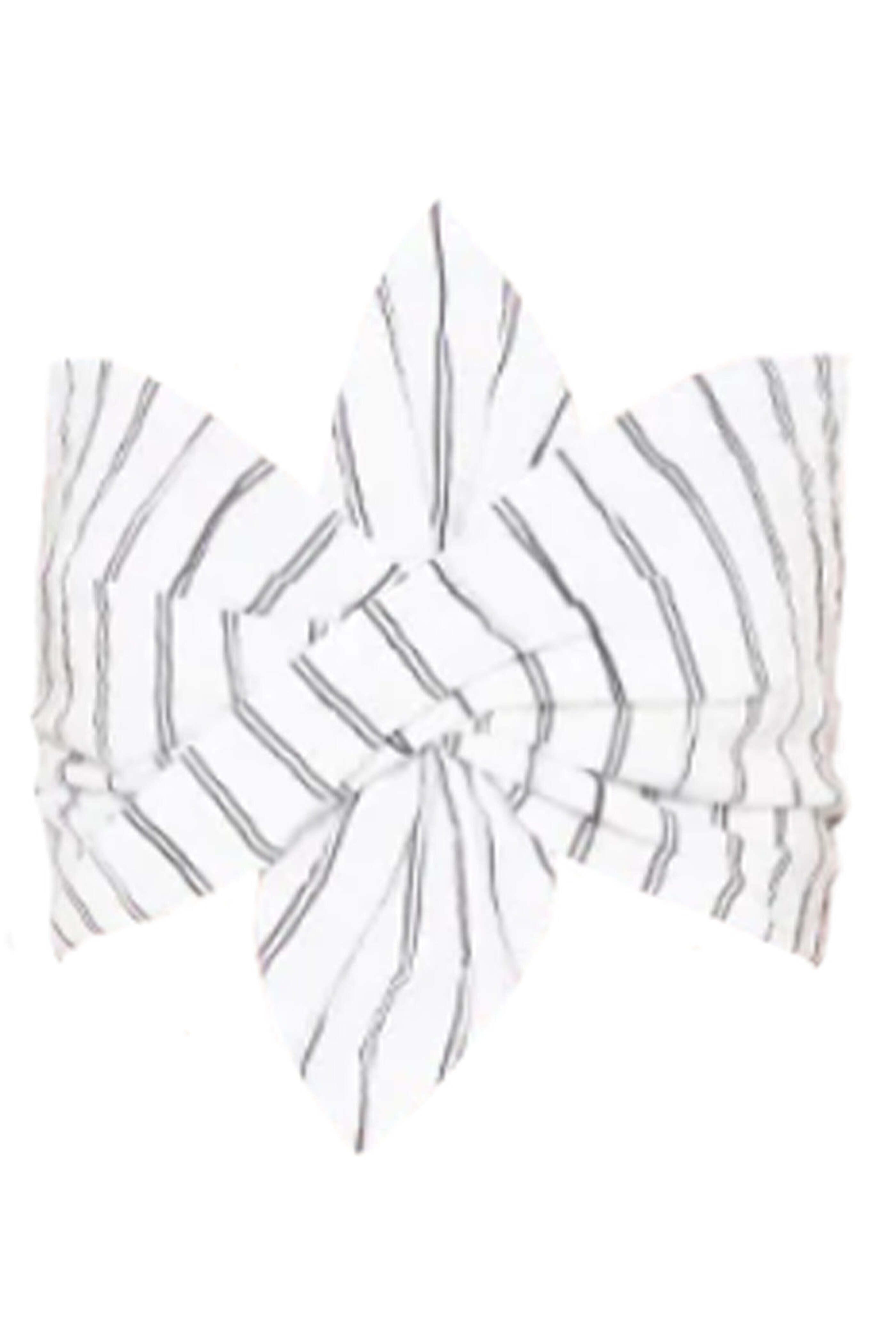 Just Bee Queen - Black and White Stripe Clementine Top