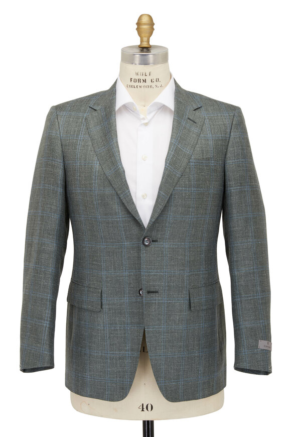 Windowpane Sportcoat | Lavender Mix main image 1