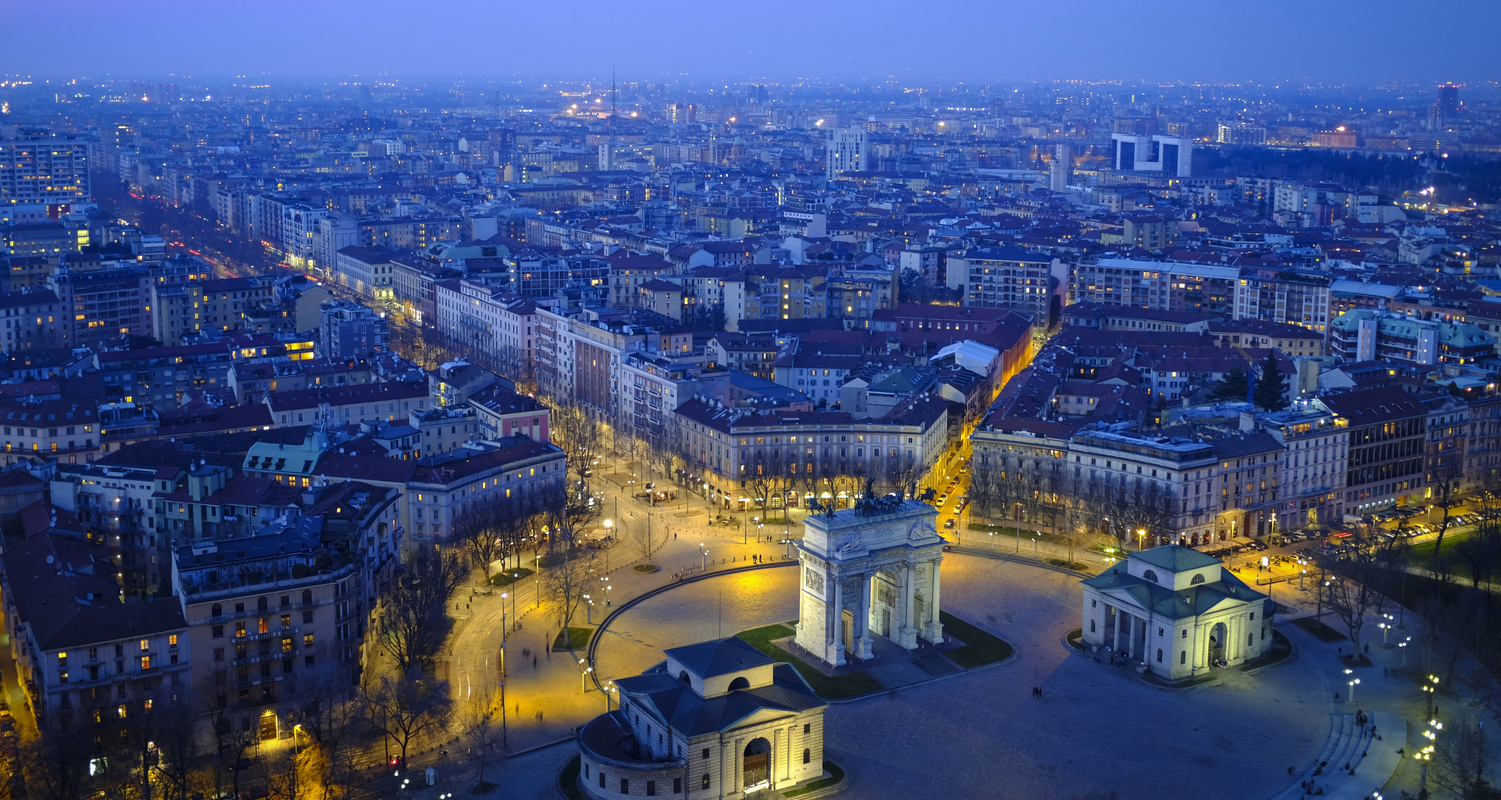 Milan, Italy Cityscape