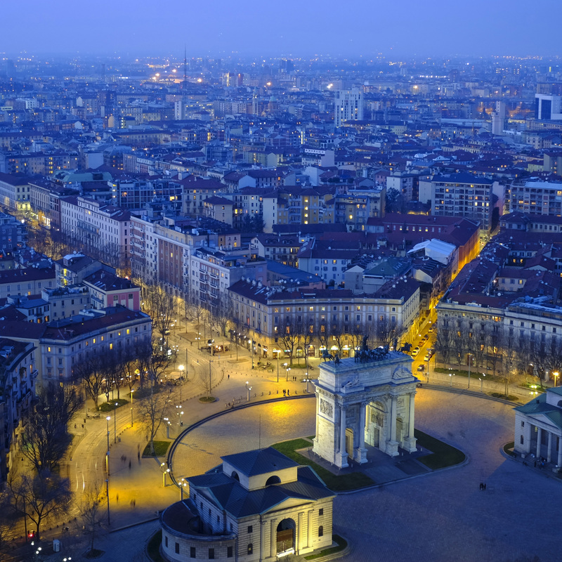 Milan, Italy Cityscape