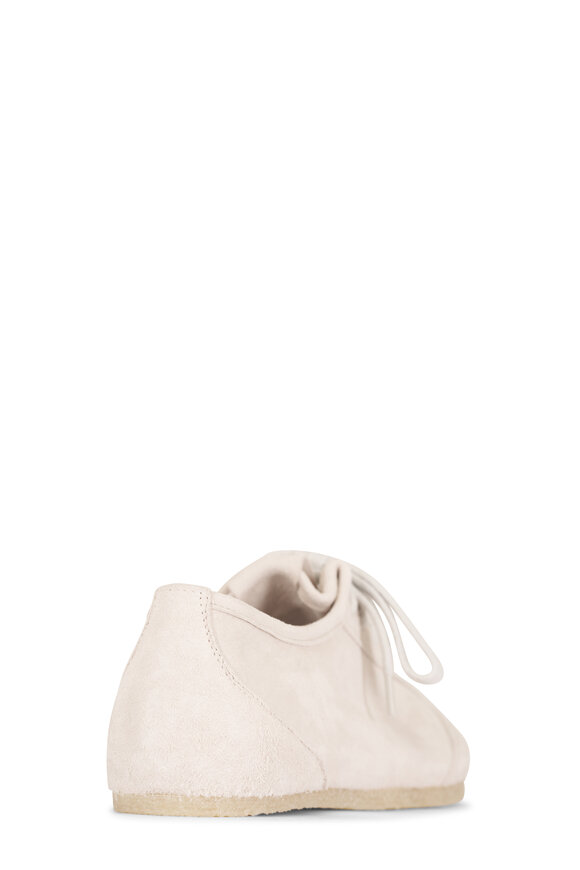 AGL Hoola Hoop White Suede Lace Up Sneaker - view 4