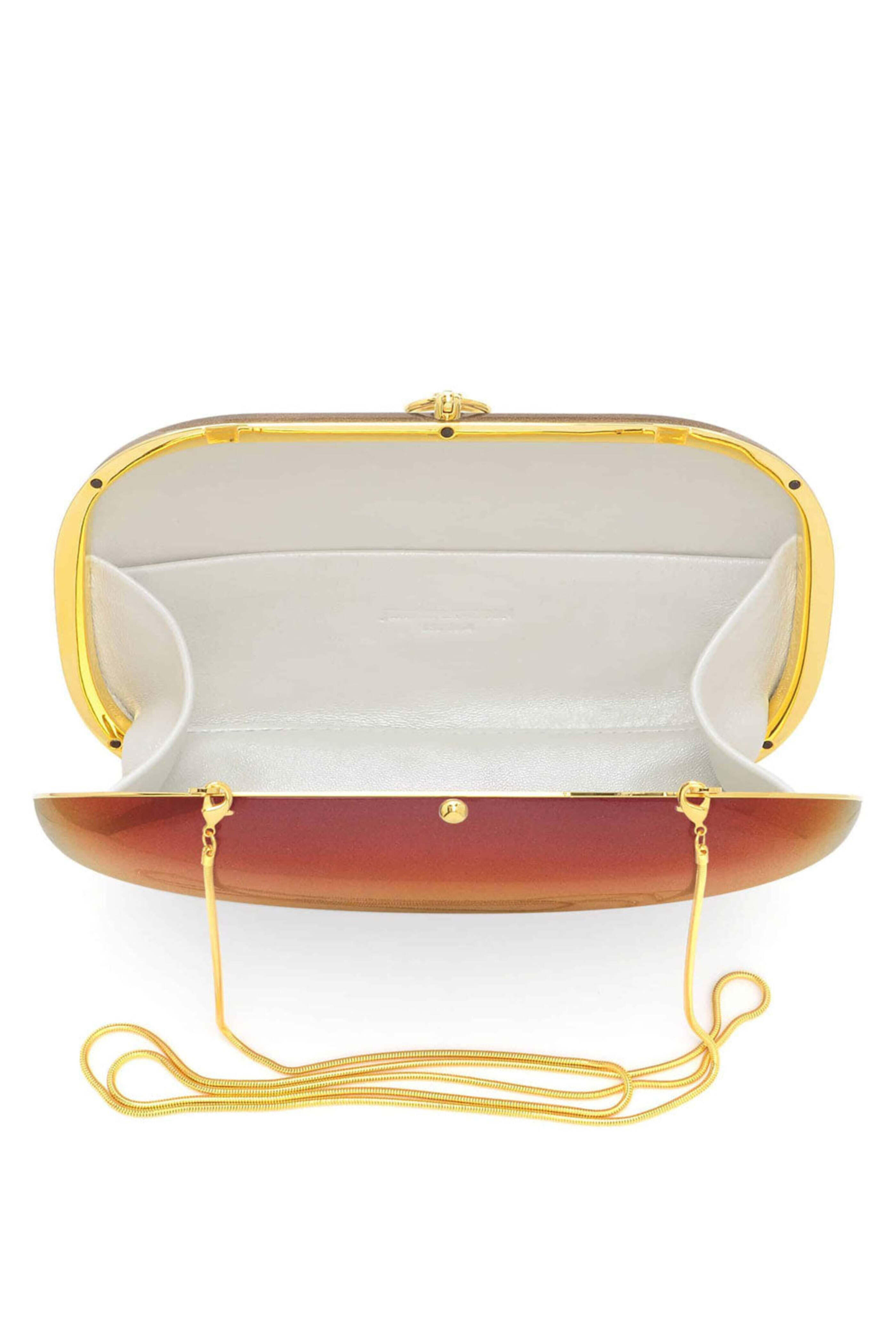 Jeffrey Levinson - Elina Plus Clutch in Sunset Pearl