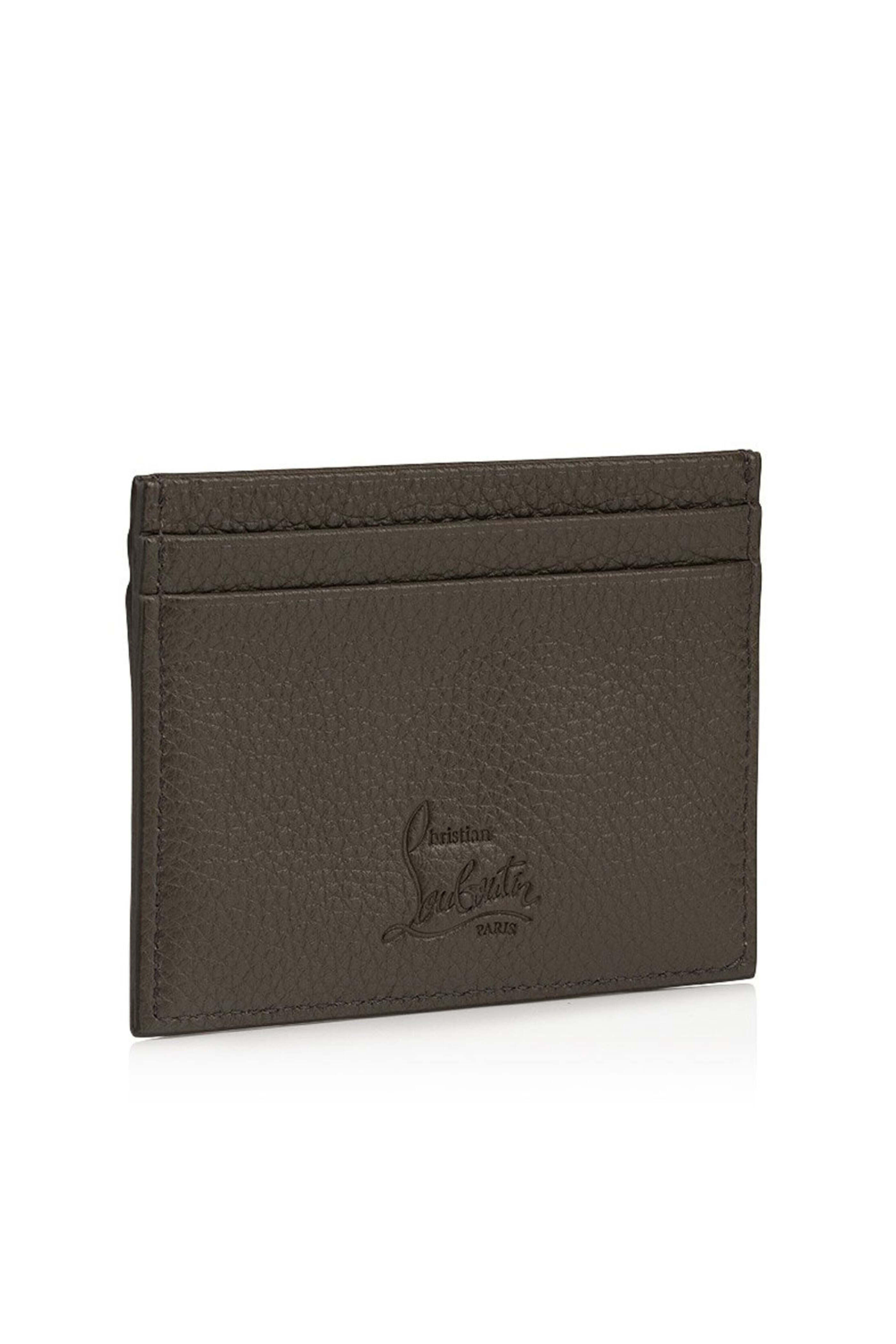 Christian Louboutin - Kios Card Holder in Charcoal