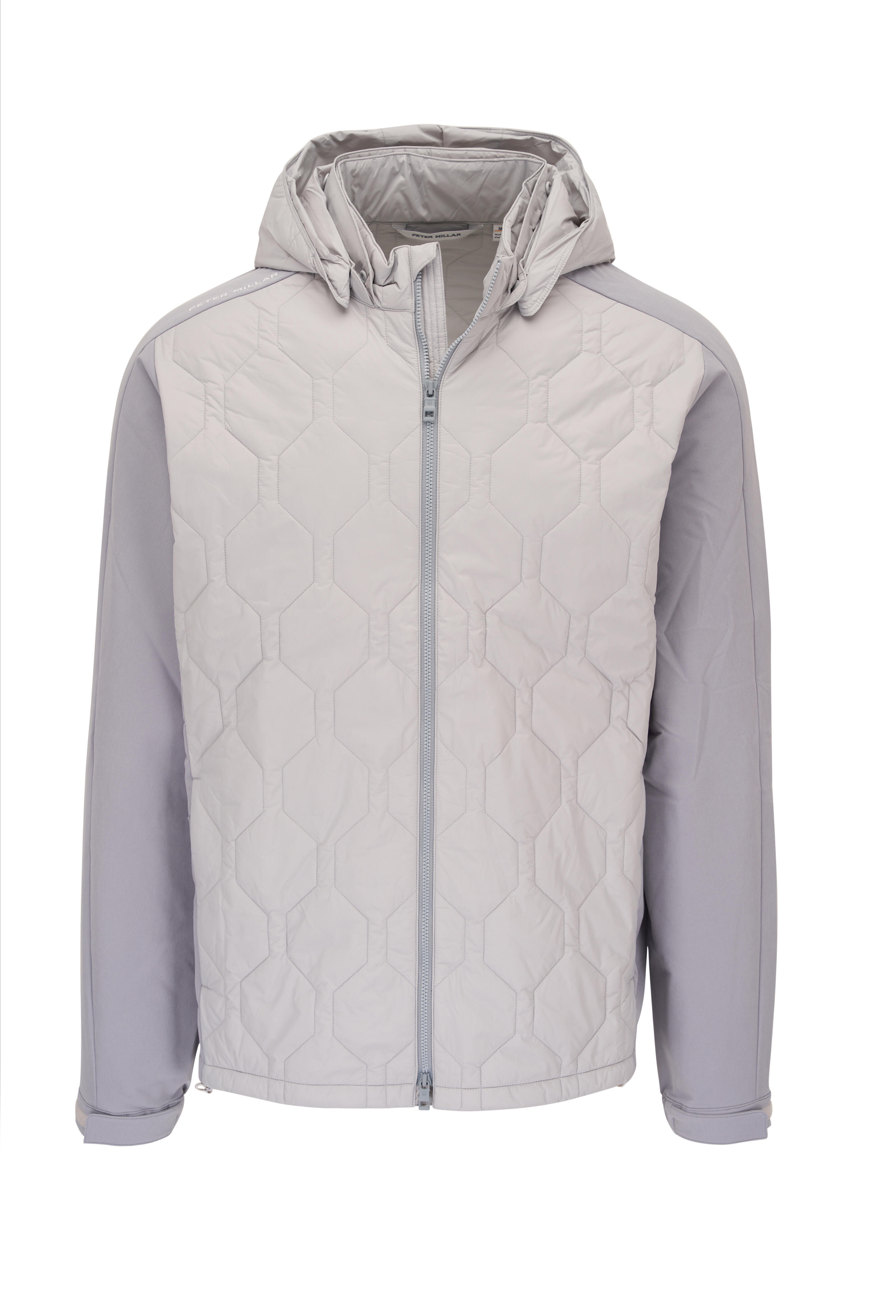 Peter Millar - Rush British Gray Hooded Jacket