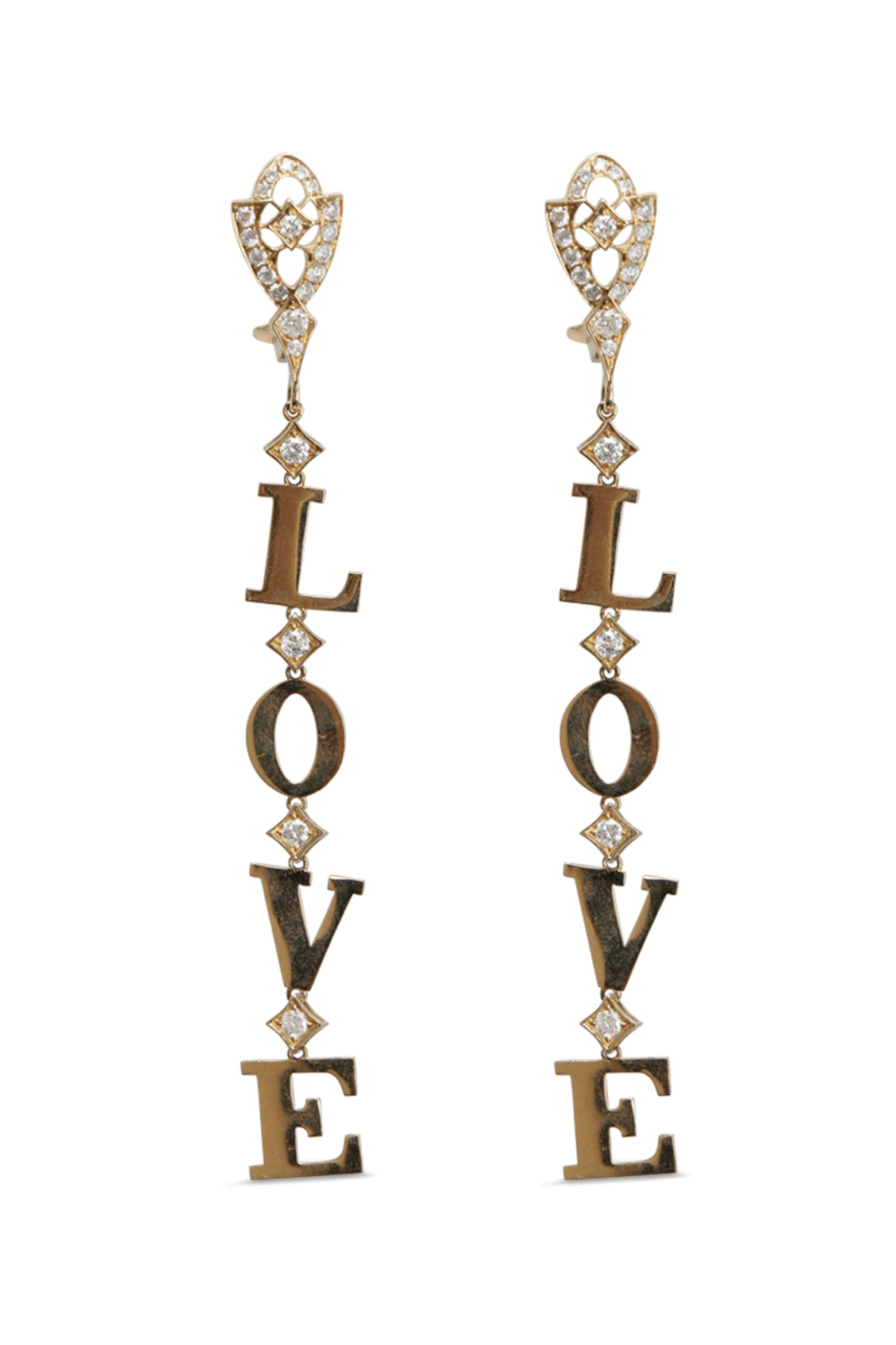 Loree Rodkin - Love Drop Earrings