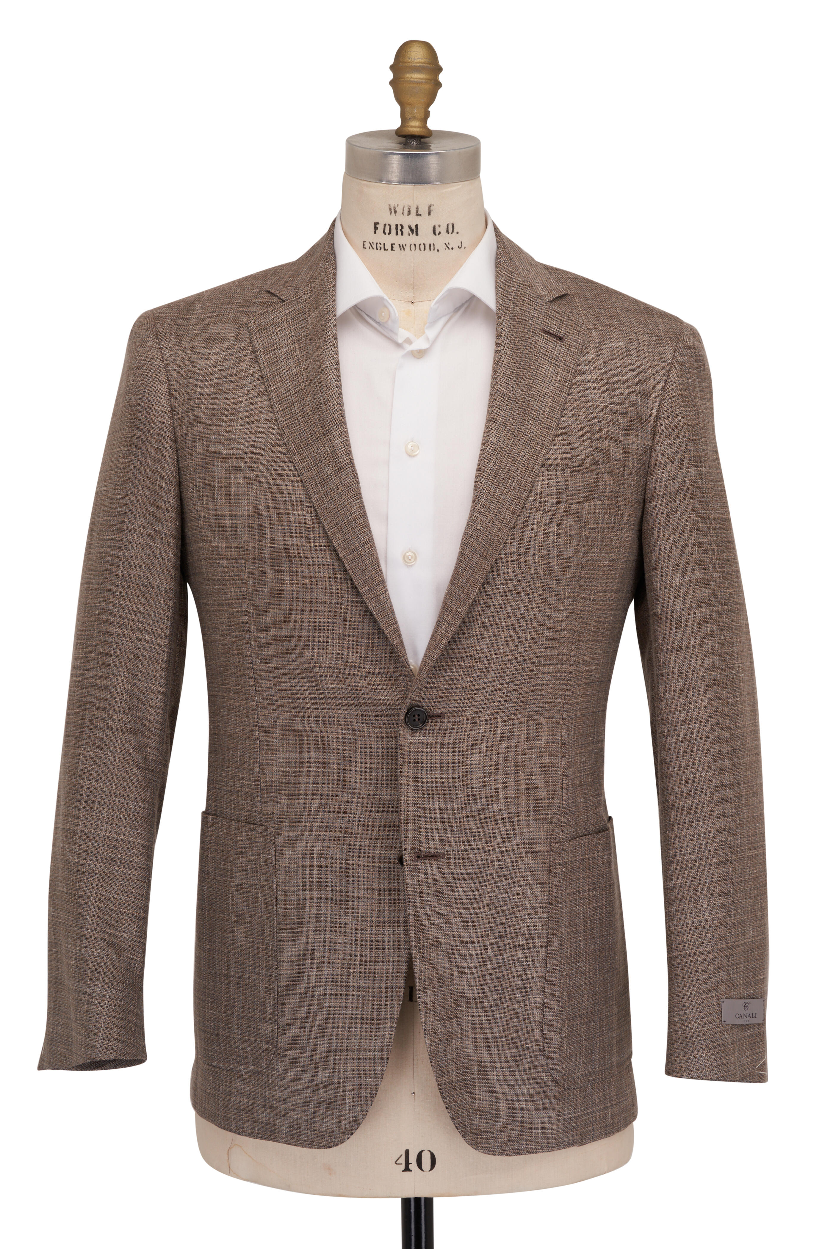 Canali - Kei Tan Wool Blend Sportcoat