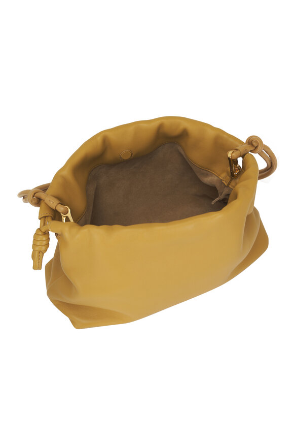 Loewe Medium Flamenco Sahara Leather Clutch - view 5