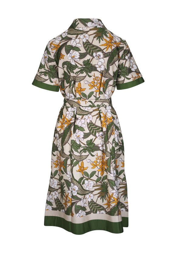 Rani Arabella Multicolored Cotton Short Sleeve Dress - view 4