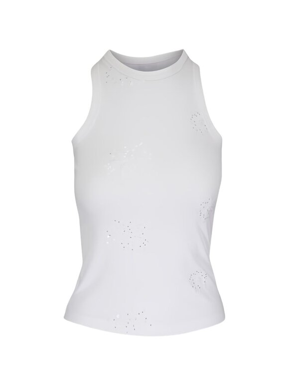 AG Michelle Silver Firework Embellished Tank - view 3