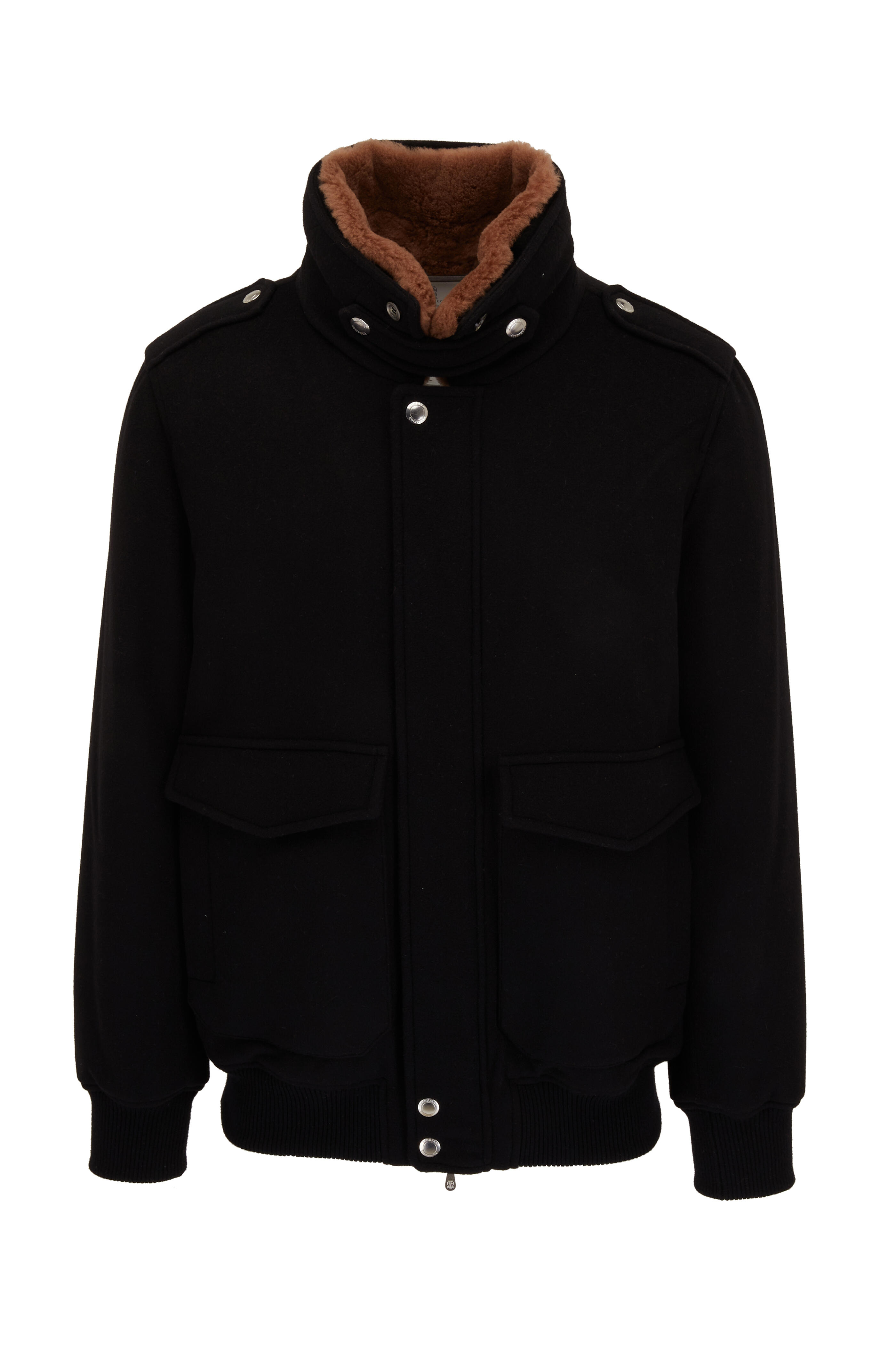 Brunello Cucinelli - Black Lightweight Cashmere Aviator Jacket